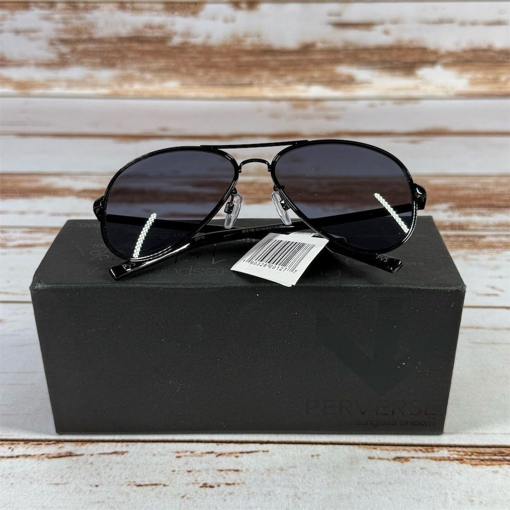 Perverse Sunglasses - "Bite Me" Aviator Sunglasses